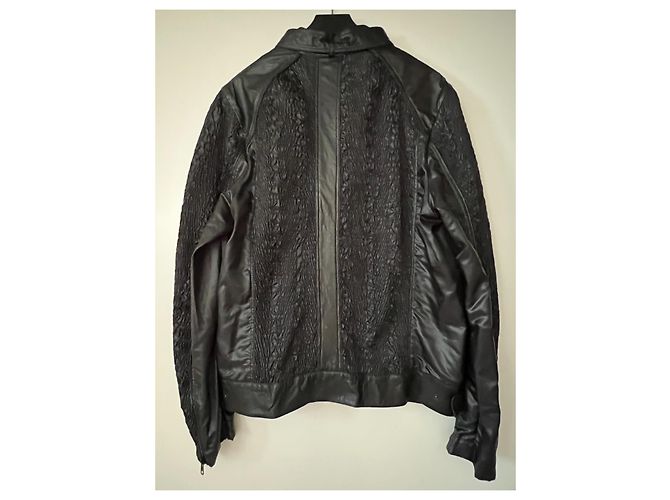 Giacca a vento Roberto Cavalli nera da uomo Nero - vista 3