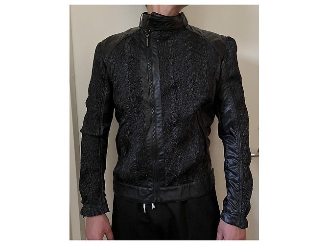 Giacca a vento Roberto Cavalli nera da uomo Nero - vista 8