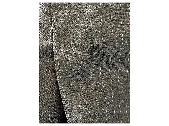 Joseph Vestido lápiz de lana a rayas "Estilo Ciudad" Gris - vista 7