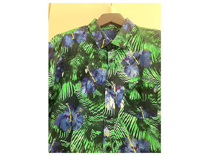 Dirk Bikkenbergs Camicia stampata floreale Bikkembergs Multicolore - vista 5
