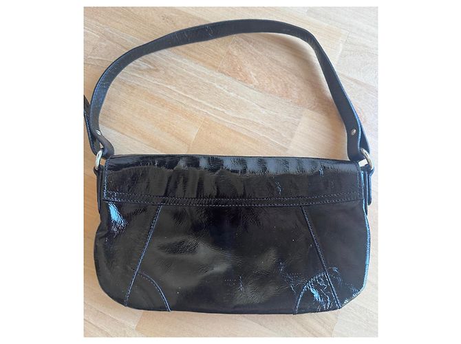 Borsa a mano D&G in vernice nera Nero - vista 10
