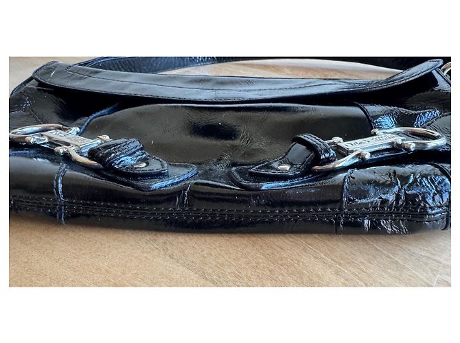 Borsa a mano D&G in vernice nera Nero - vista 11