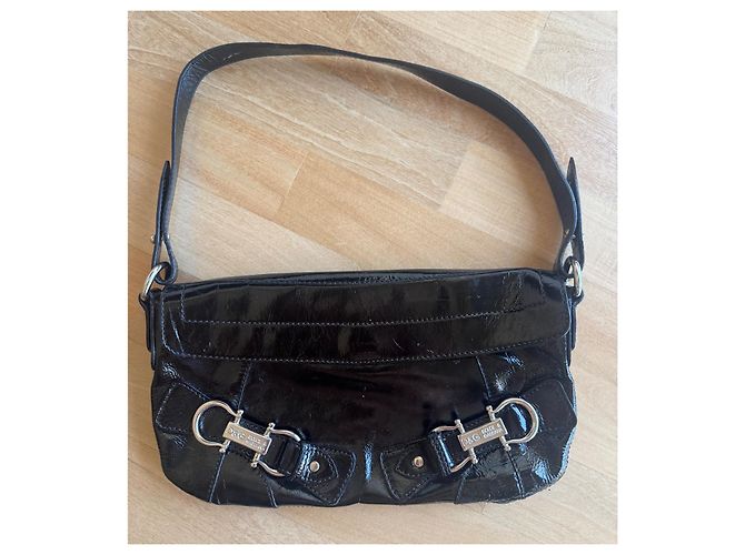 Borsa a mano D&G in vernice nera Nero - vista 2