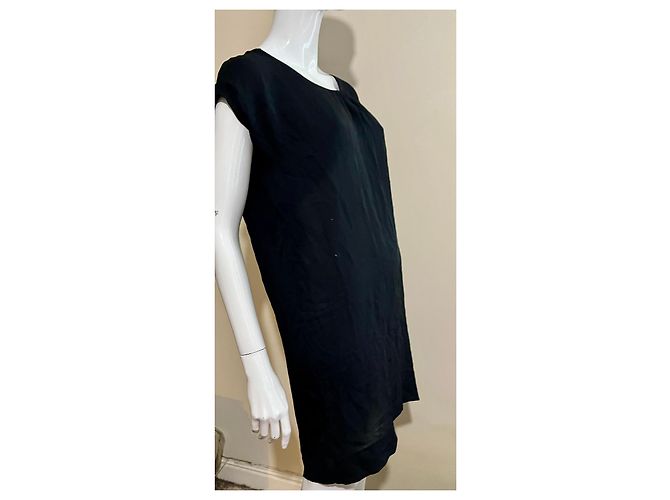 Joseph Abito in seta nera, da indossare, molto oversize Nero - vista 2