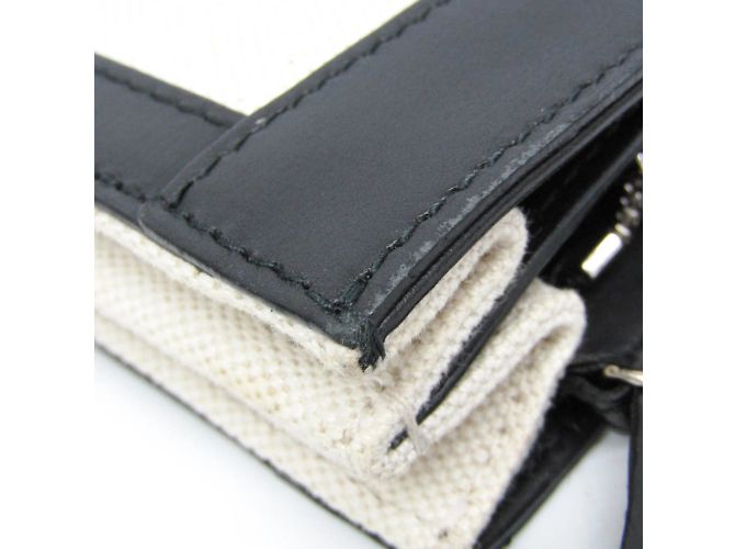 Borsa a Spalla Pochette Navy Balenciaga Nero Bianco sporco - vista 10