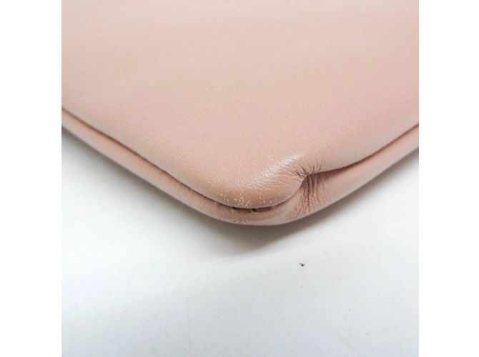 Pochette con Logo Striato Christian Dior Beige - vista 5