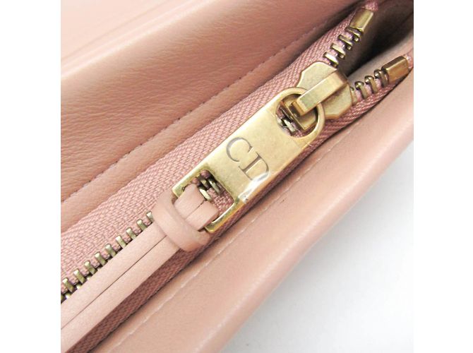 Pochette con Logo Striato Christian Dior Beige - vista 7