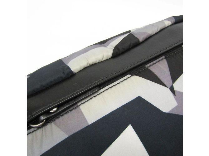 Marsupio/borsa a tracolla Jimmy Choo DERRY CNX con borchie a forma di stella Marrone Nero - vista 10