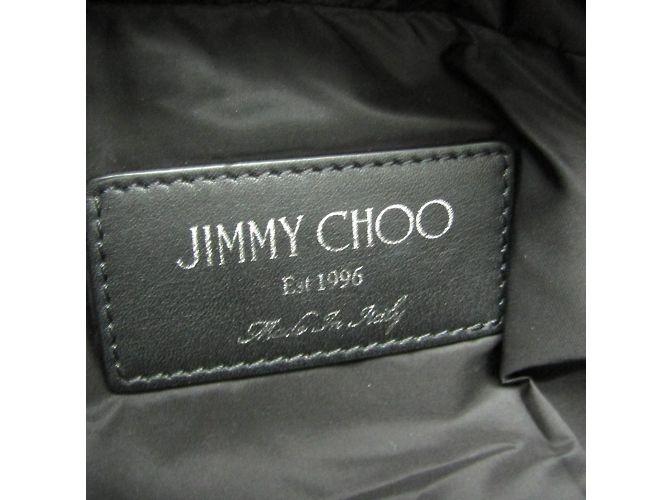 Marsupio/borsa a tracolla Jimmy Choo DERRY CNX con borchie a forma di stella Marrone Nero - vista 15