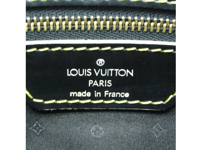 Borsa Louis Vuitton Suhali Lockit PM Nero - vista 13