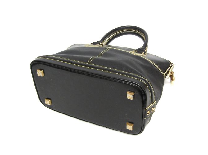 Borsa Louis Vuitton Suhali Lockit PM Nero - vista 2