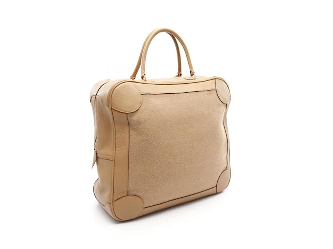 Borsa Hermès Omnibus GM Beige - vista 2