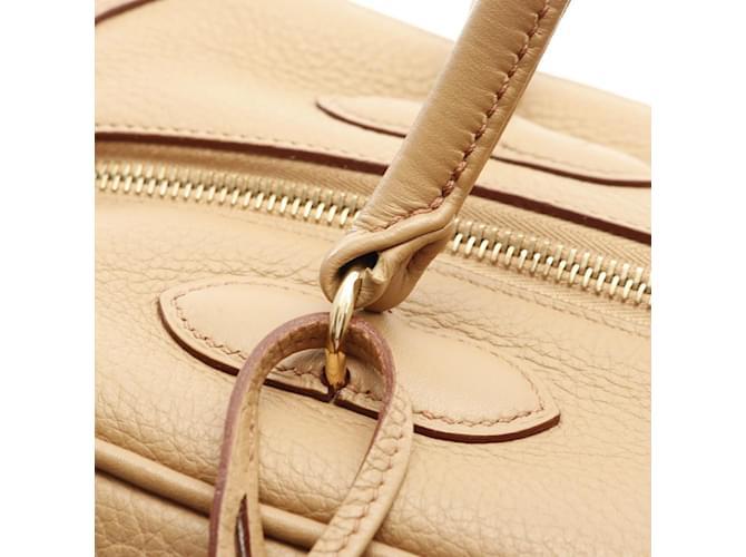 Borsa Hermès Omnibus GM Beige - vista 8