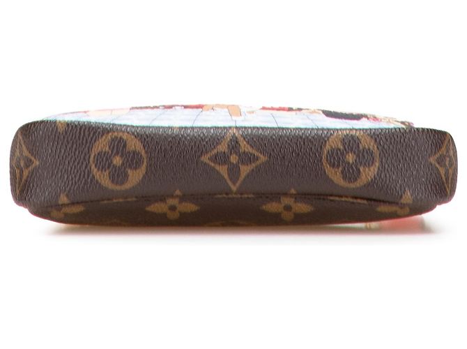 Mini Pochette Accessoires Vivienne Monogramma Marrone Louis Vuitton a Londra - vista 3