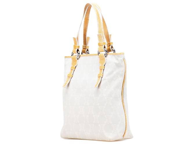 Céline Celine Graue Macadam Canvas Tote Braun - Ansicht 2