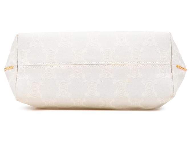 Céline Celine Graue Macadam Canvas Tote Braun - Ansicht 3