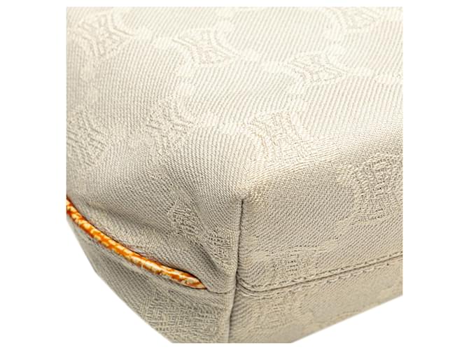 Céline Celine Graue Macadam Canvas Tote Braun - Ansicht 8