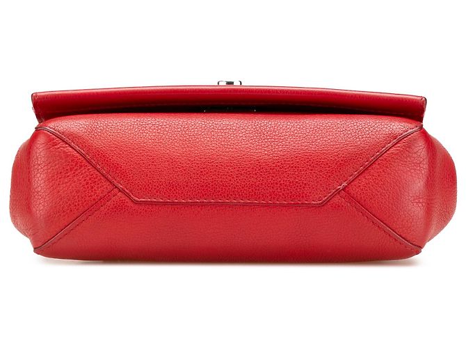 Twist Louis Vuitton Borsa Lockme II BB in pelle rossa Rosso - vista 3