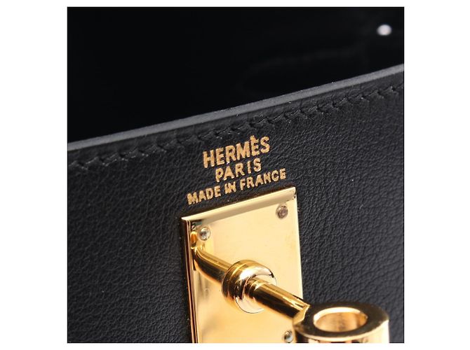Hermès Zaino Hermes Kelly Ad PM Nero - vista 4