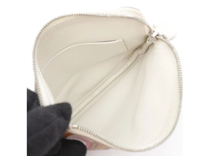 Borsa Pocket Quadrata BALADE EN BERLINE di Hermès Marrone Rosa Bianco - vista 3