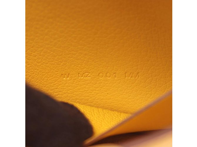 Hermès Billetera Bifold Slim Constance Hermes Azul Amarillo - vista 5