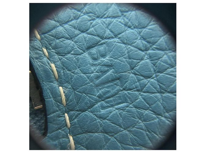 Atlas Borsa a mano Hermès in pelle blu - vista 10