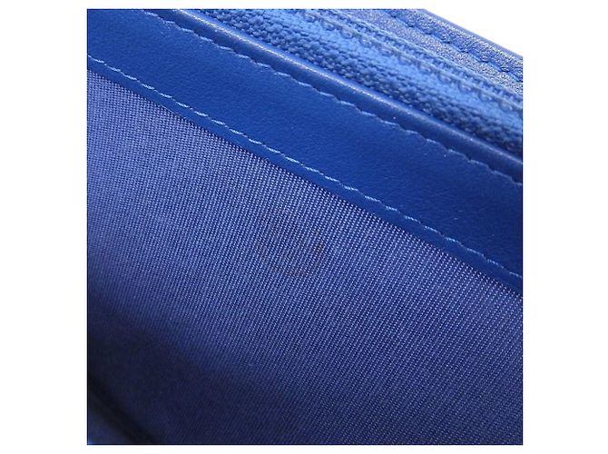 Portafoglio Long Flap Chanel 19 Blu - vista 5