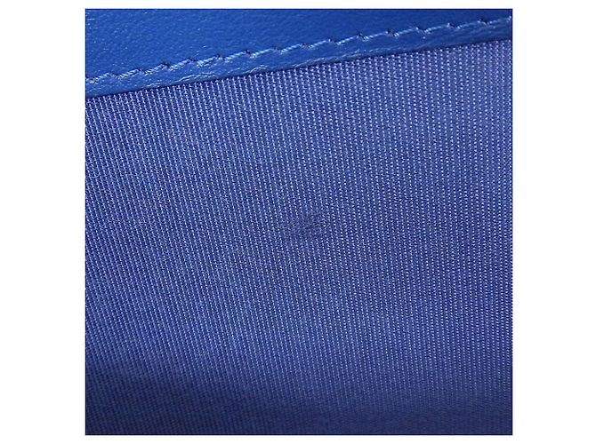 Portafoglio Long Flap Chanel 19 Blu - vista 6