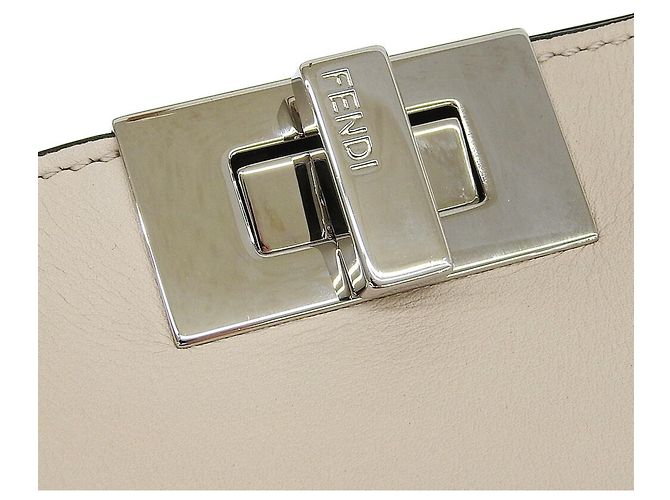 Fendi Peekaboo Iconic Essential Handtasche Roh - Ansicht 5
