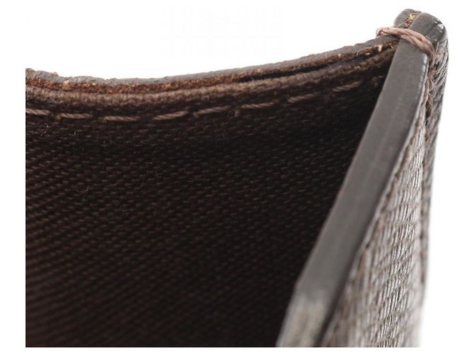 Malette en cuir Taiga Laguito Louis Vuitton Marron - vue 11
