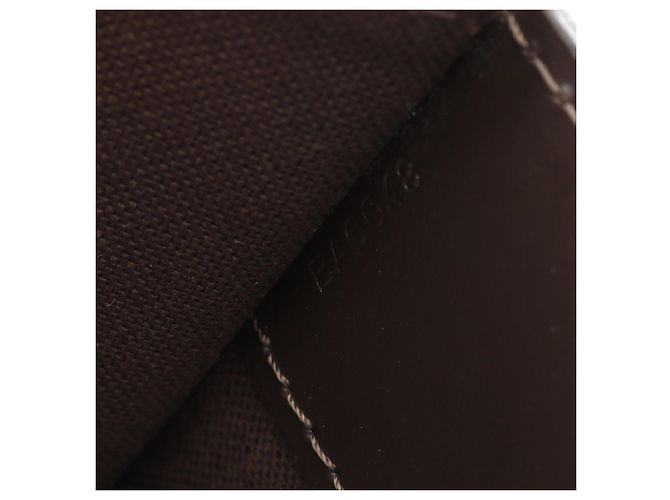 Malette en cuir Taiga Laguito Louis Vuitton Marron - vue 5
