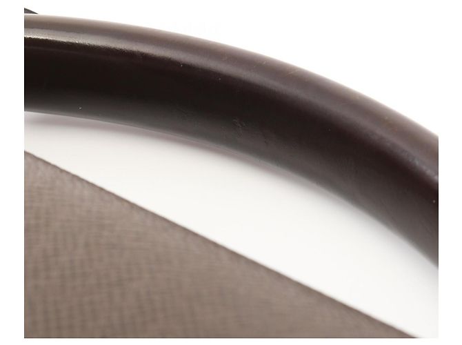 Malette en cuir Taiga Laguito Louis Vuitton Marron - vue 7