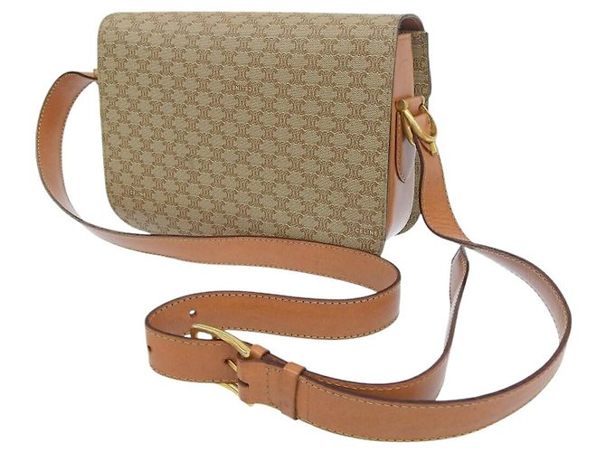 Céline Celine Macadam Schultertasche F/09 Beige - Ansicht 2