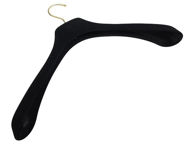 LOT GARMENT BAG FOR CHANEL JACKET + BLACK CC LOGO HANGER - view 10