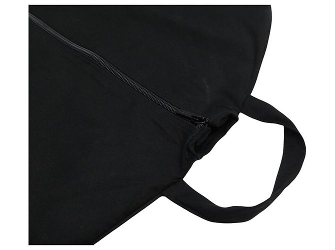LOT GARMENT BAG FOR CHANEL JACKET + BLACK CC LOGO HANGER - view 4