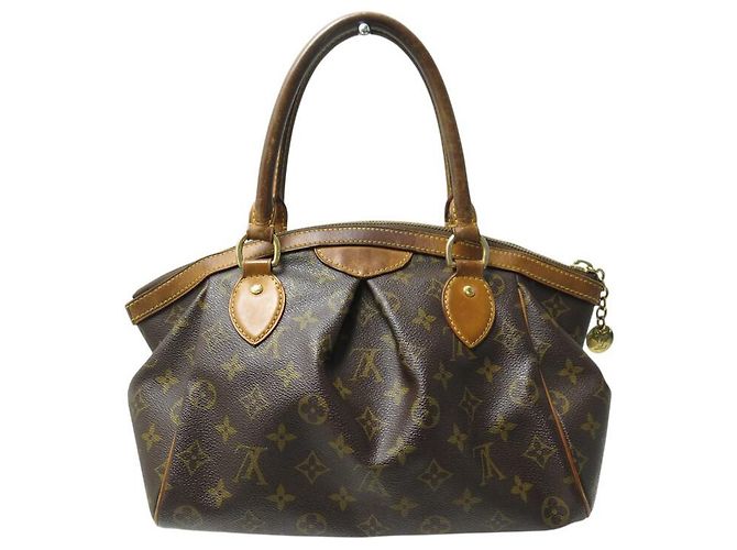 BORSA LOUIS VUITTON TIVOLI M40144 PM IN CANVAS MONOGRAM LV Marrone - vista 2