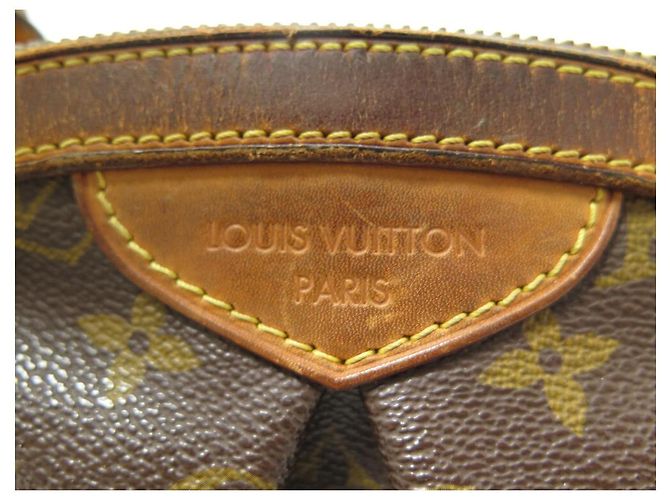BORSA LOUIS VUITTON TIVOLI M40144 PM IN CANVAS MONOGRAM LV Marrone - vista 8