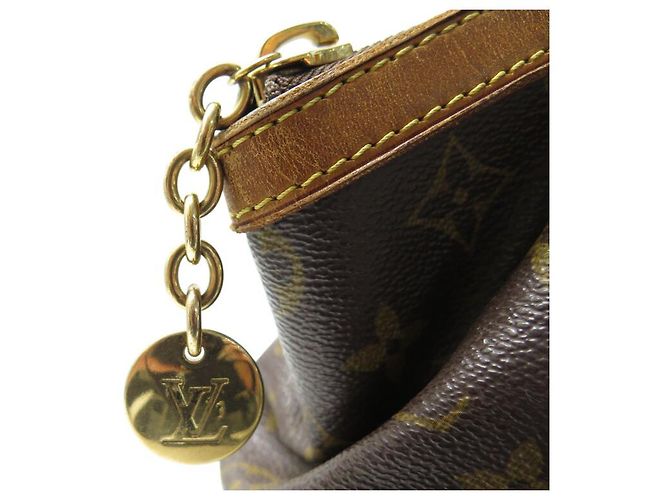 BORSA LOUIS VUITTON TIVOLI M40144 PM IN CANVAS MONOGRAM LV Marrone - vista 9