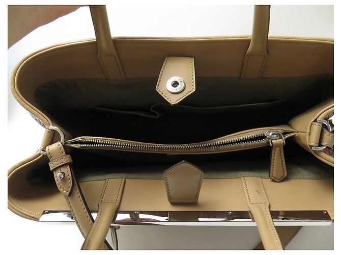 FENDI CABAS 2 JOURS 8BH250 REGULÄR IN RAPHIA GEWEBTE HANDTASCHE - Ansicht 11