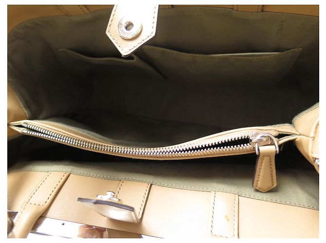 FENDI CABAS 2 JOURS 8BH250 REGULÄR IN RAPHIA GEWEBTE HANDTASCHE - Ansicht 15
