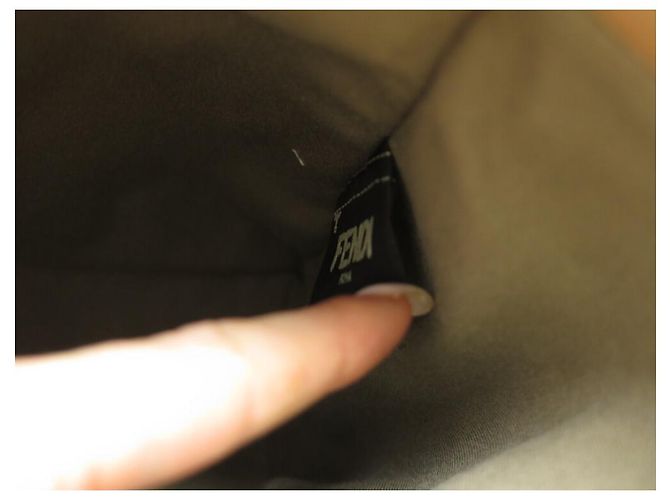 FENDI CABAS 2 JOURS 8BH250 REGULÄR IN RAPHIA GEWEBTE HANDTASCHE - Ansicht 16