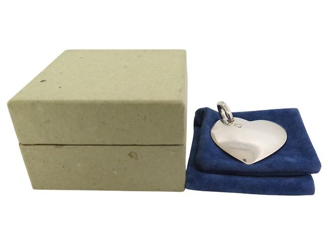 NUOVO COLLANA PENDENTE DODO POMELLATO CUORE IN ARGENTO 925 46GR - vista 18