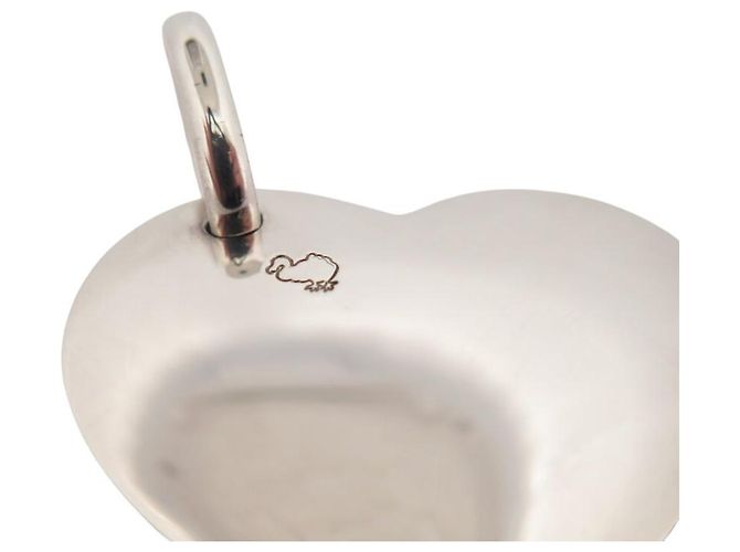 NUOVO COLLANA PENDENTE DODO POMELLATO CUORE IN ARGENTO 925 46GR - vista 6