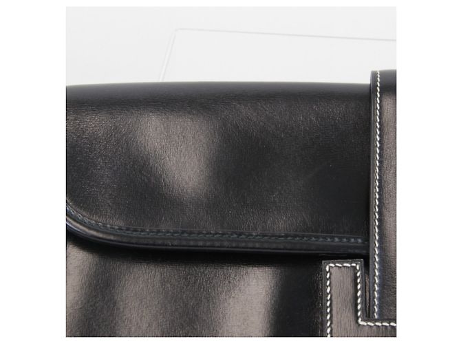 Borsa Clutch Jige PM di Hermès Nero - vista 10