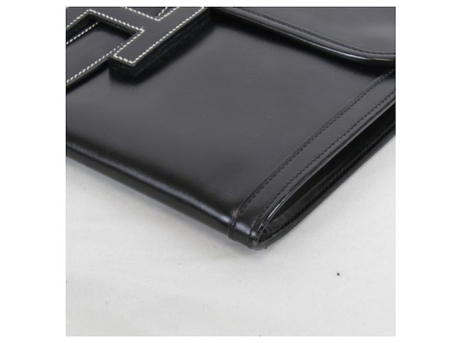 Borsa Clutch Jige PM di Hermès Nero - vista 4