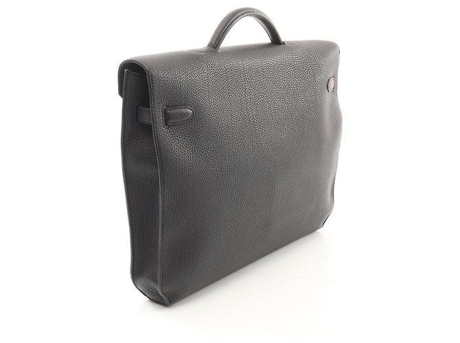 Sac à dos Kelly Depeche 36 d'Hermès Noir - vue 2