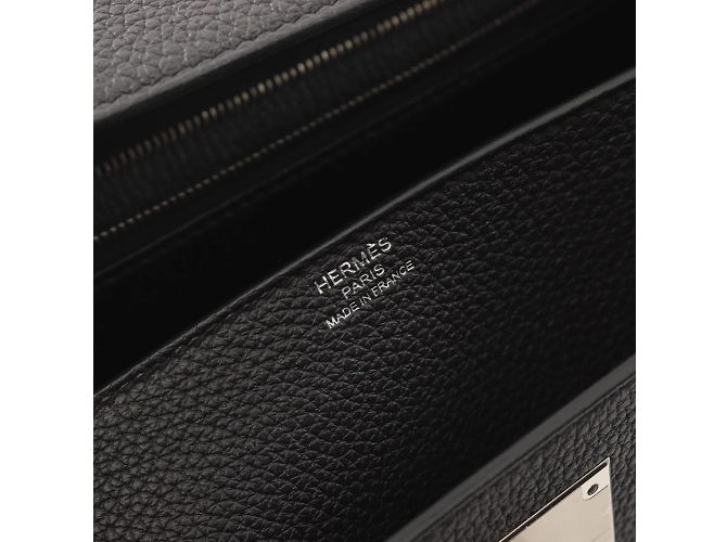Sac à dos Kelly Depeche 36 d'Hermès Noir - vue 4