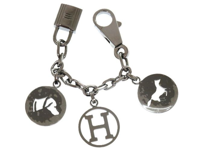 Portachiavi Cadena Amuleto Bullock 4 Hermès Argento - vista 2