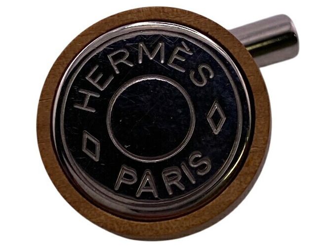 Gemelos de plata Hermès Sellier - vista 4