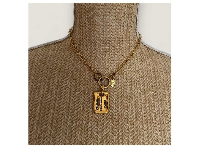 Collana vintage Chanel 31 Rue Cambon D'oro - vista 10
